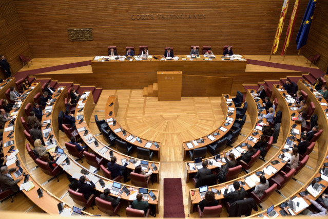 Pleno de Les Corts de este miércoles
