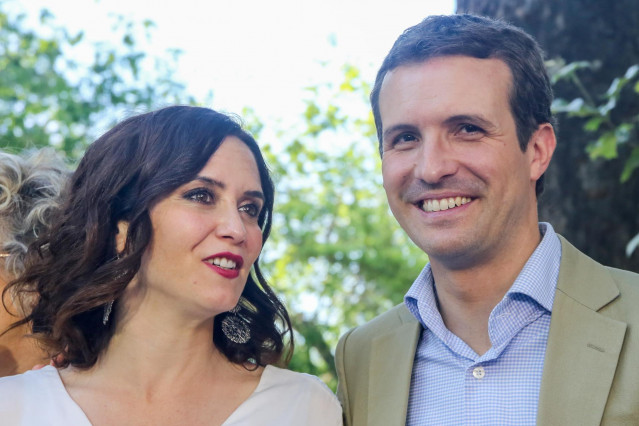 Acto electoral de Casado y Ayuso en Aranjuez