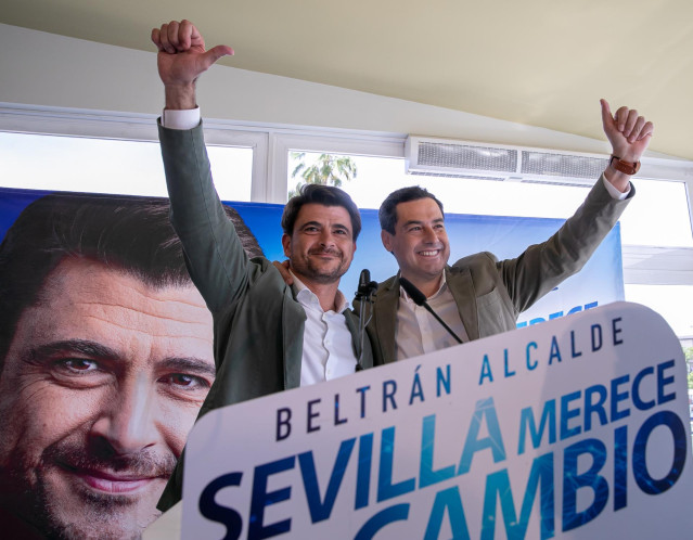 Sevilla.-26M.-Pérez pide voto a indecisos frente a 