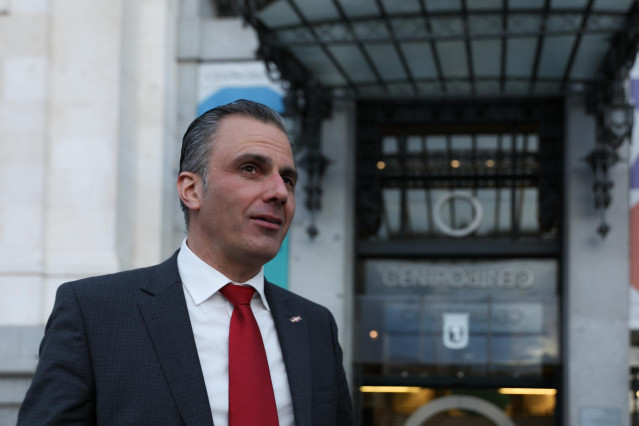 Entrevista de Europa Press al candidato de Vox al Ayuntamiento de Madrid, Javier Ortega Smith, en Madrid