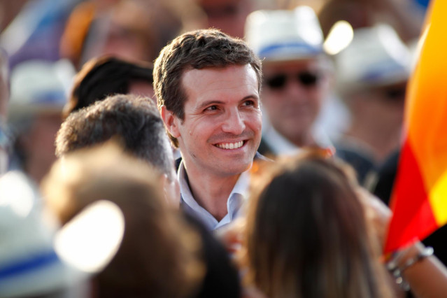 Acto público de los candidatos del PP a las Alcaldías de Torrejón de Ardoz, Alcalá de Henares y Arganda del Rey, en Torrejón de Ardoz en Madrid