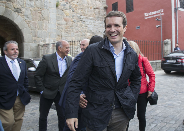 Acto de los candidatos del PP al Parlamento Europeo, en Ávila