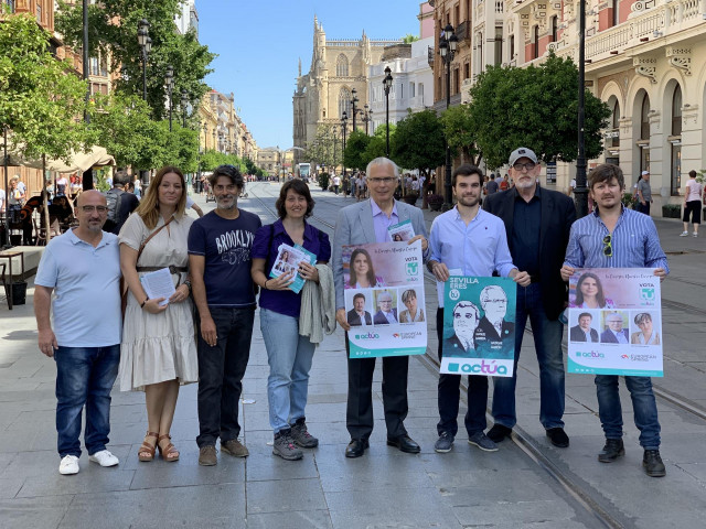 26M.- Garzón (Actúa) Cierra Campaña En Sevilla Llamando Al 