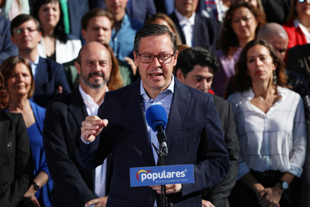 Presentación de los candidatos del PP a la Asamblea de Madrid