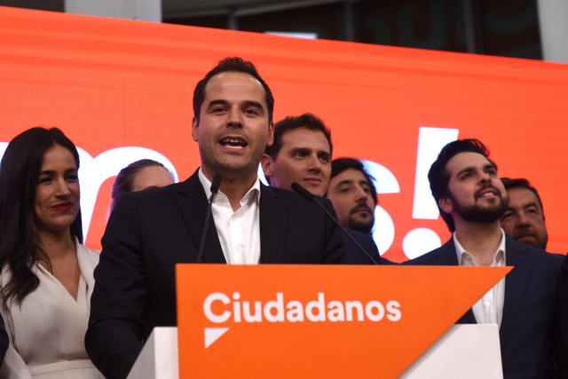 Elecciones 26M 2019. Seguimiento de resultados de Ciudadanos en Madrid
