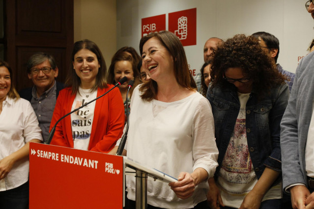 Elecciones 26M 2019. Seguimiento de resultados del PSIB en Baleares
