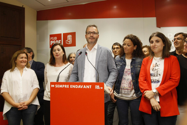 Elecciones 26M 2019. Seguimiento de resultados del PSIB en Baleares