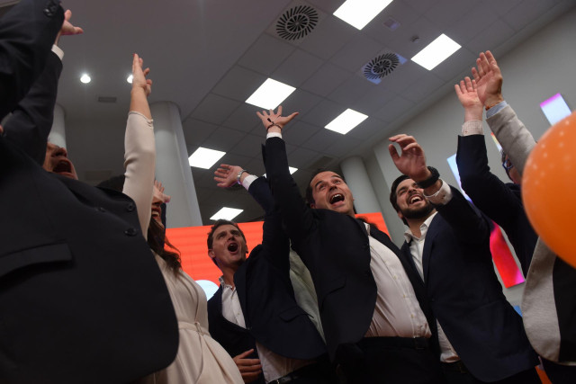 Elecciones 26M 2019. Seguimiento de resultados de Ciudadanos en Madrid