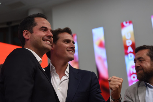 Elecciones 26M 2019. Seguimiento de resultados de Ciudadanos en Madrid