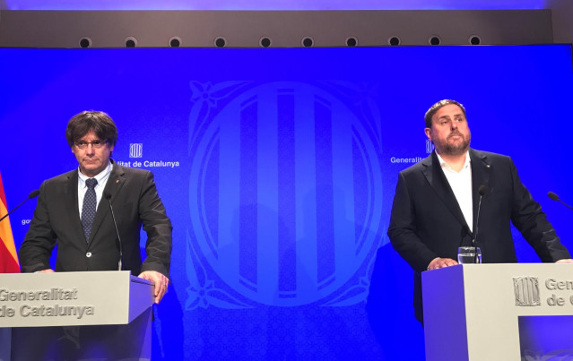 26M.- Puigdemont participará en el debate porque Junqueras también podrá: 
