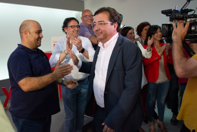Elecciones 26M 2019. Seguimiento de resultados del PSOE en Extremadura