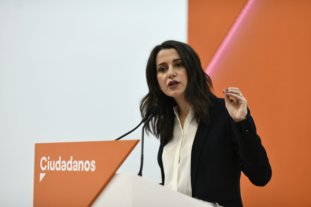 Rueda de prensa de Ciudadanos tras la reunión del Comité Permanente del partido