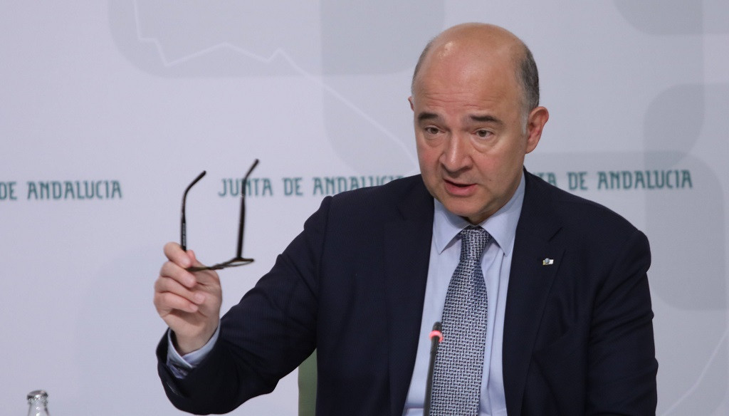 PIERRE MOSCOVICI Eduardo Briones Europa Press