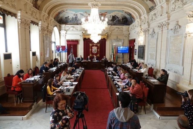 Málaga.- El Pleno censura la actitud del equipo de gobierno del PP ante 