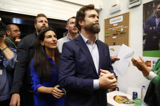 Elecciones 26M 2019. Seguimiento de resultados de VOX  en Madrid