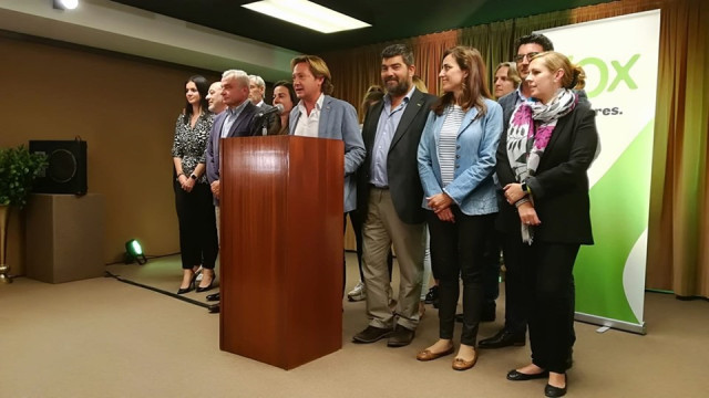 26M.- Vox Baleares Dice Que Ha Obtenido Unos Resultados Que Les Permiten Tener Opciones De Gobernar En Cuatro Años
