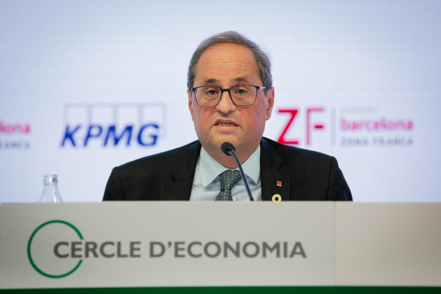 Inauguración de la XXXV Reunión del Círculo de Economía en Sitges, Barcelona