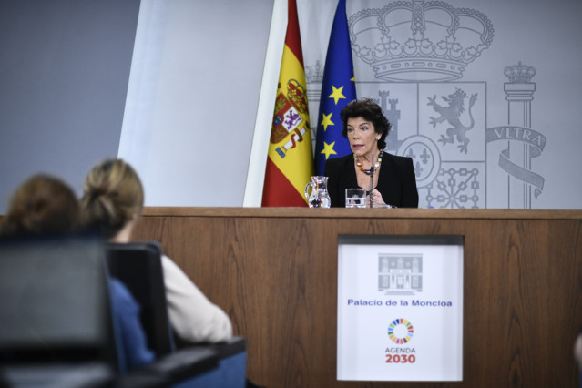 Rueda de prensa posterior al Consejo de Ministros