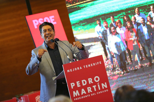 26M.- Pedro Martín (PSOE) No Descarta Presentar Una Moción De Censura A Carlos Alonso (CC) En El Cabildo De Tenerife