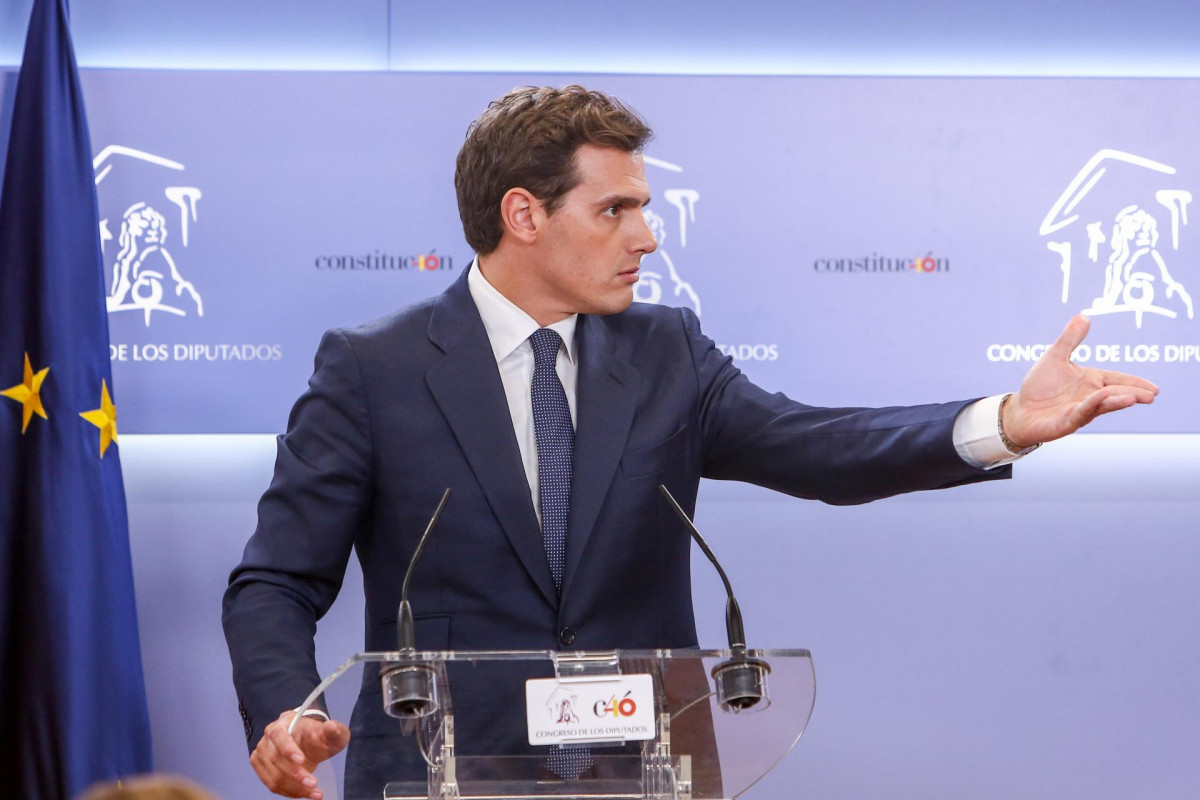 Audiencia del Rey a Albert Rivera, de Ciudadanos-Partido de la Ciudadanía (C's)