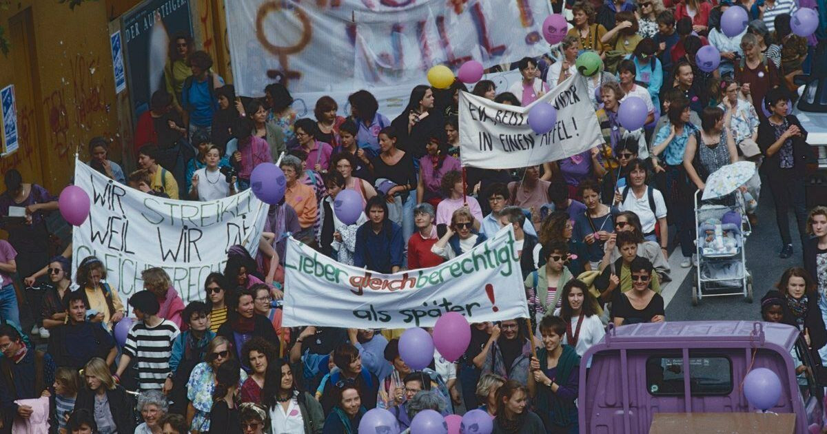 Las mujeres de Suiza, en huelga