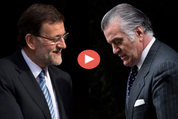 Mariano Rajoy y Luis Bárcenas video