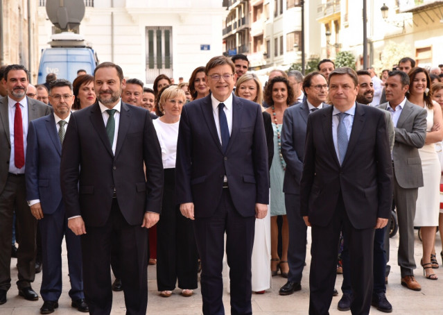 Toma de posesión del presidente de la Generalitat valenciana, Ximo Puig