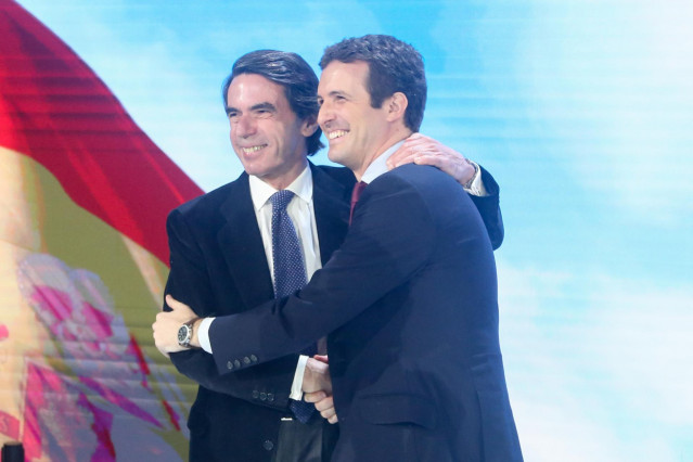 28A.- Aznar entra en campaña y participa este miércoles en un mitin en València con Isabel Bonig
