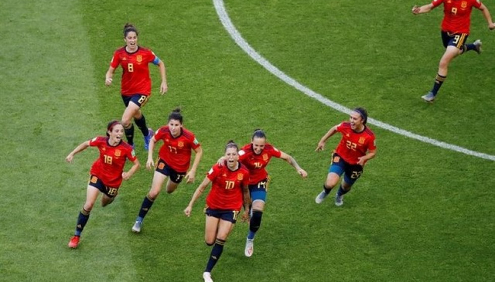 La selección española de fútbol femenino