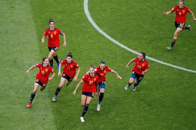 La selecciu00f3n espau00f1ola de fu00fatbol femenino