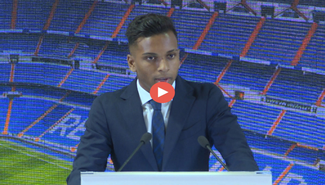 El delantero brasileño Rodrygo Goes video