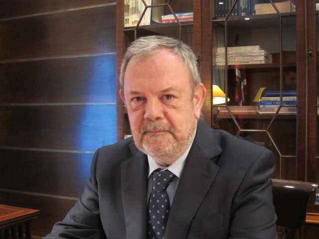 Pedro Azpiazu, consejero de Economía y Hacienda del Gobierno vasco