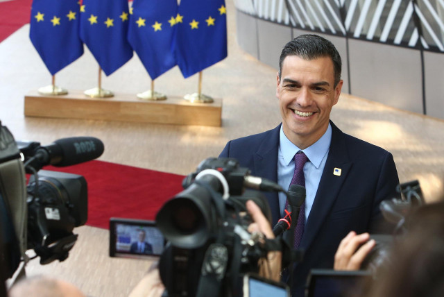 El presidente del Gobierno en funciones, Pedro Sánchez, participa en la reunión del Consejo Europeo en Bruselas