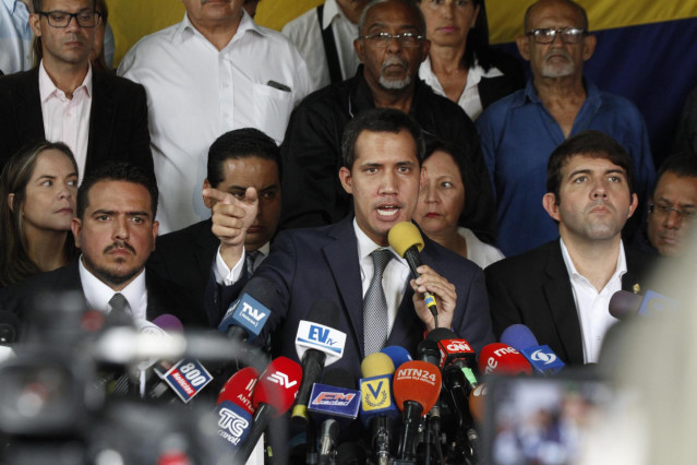 Juan Guaidó, autoproclamado presidente encargado de Venezuela