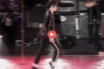 Michael Jackson y su famoso moonwalk video