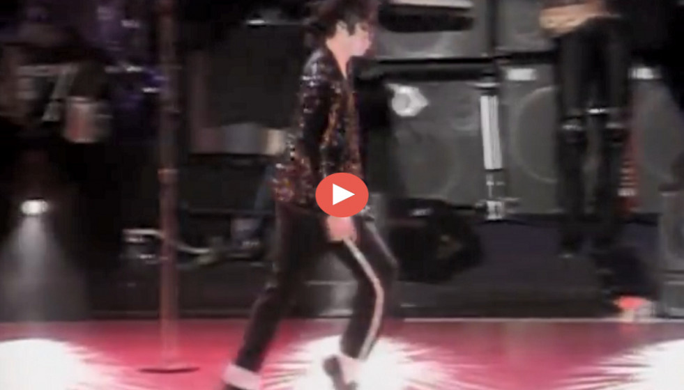 Michael Jackson y su famoso moonwalk video