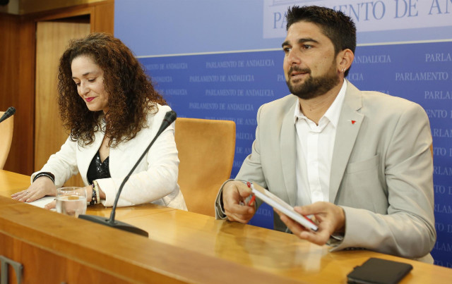 Rp Adelante Andalucia Parlamento Inmaculada Nieto E Ismael Sánchez