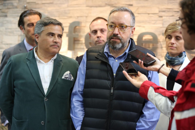 El cabeza de lista de Cs al Congreso por Toledo, Juan Carlos Girauta, en Talavera