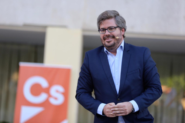 El secretario de Organización de Cs, Fran Hervías, en una foto de archivo