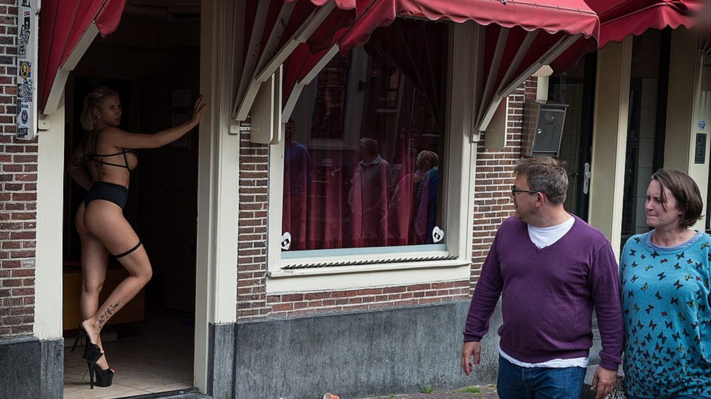 Red Light district, Amsterdam