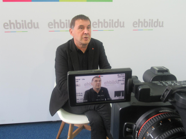El coordinador  generalde EH Bildu, Arnaldo Otegi