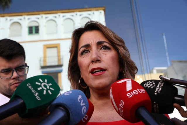 Susana Díaz, este lunes