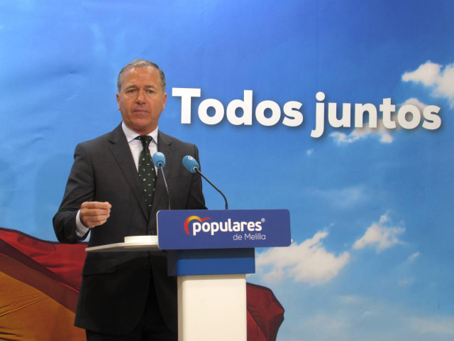 El secretario general del PP de Melilla, Miguel Marín