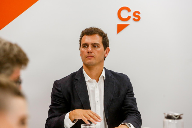 El presidente de Ciudadanos, Albert Rivera.