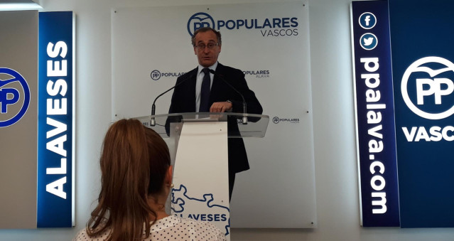 PP vasco avisa de que la relación con el PNV está muy 