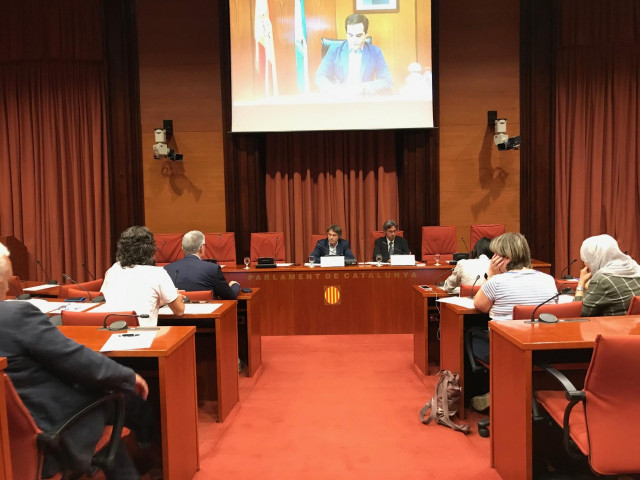 El exsecretario de Estado de Seguridad José Antonio Nieto en el Parlament