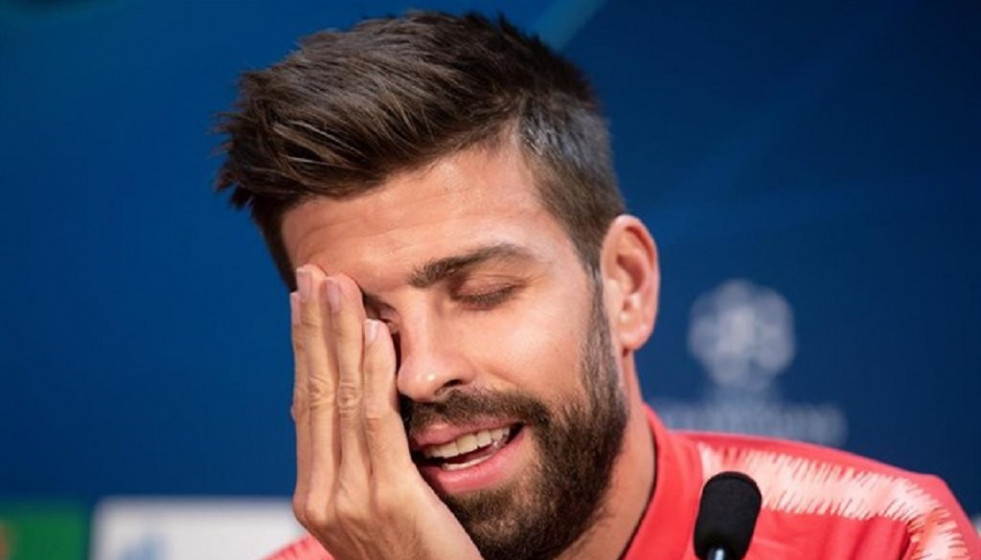 El jugador del Barça Gerard Piqué