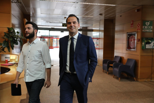 El portavoz de Ciudadanos en Madrid, Ignacio Aguado, en imagen de recurso en la Asamblea de Madrid.