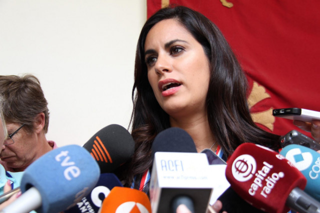 Vidina Espino, portavoz adjunta del Grupo Mixto en el Parlamento de Canarias y diputada de Ciudadanos