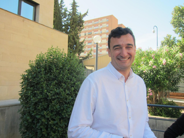 El candidato de Podemos-Equo a la Alcaldía de Murcia, Ginés Ruiz